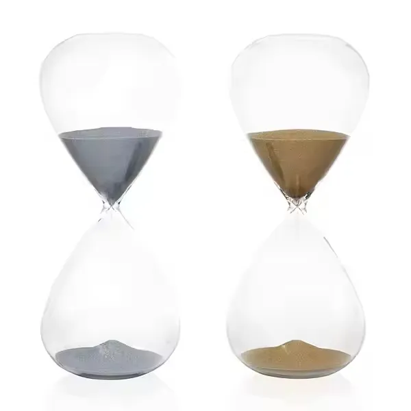 Home Decoration Unilever Product Glass 120 Minute Sand Timer Big Hourglass Sale