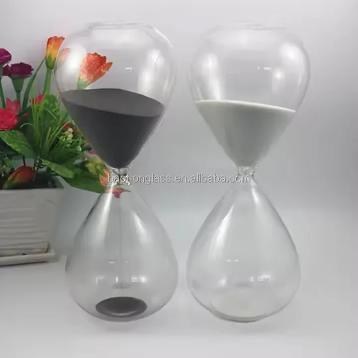 Home Decoration Unilever Product Glass 120 Minute Sand Timer Big Hourglass Sale