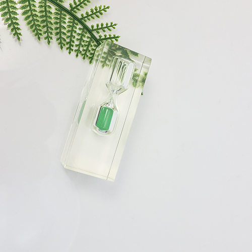 XBH-81204 创意3分钟水晶胶时间沙漏计时器小礼品