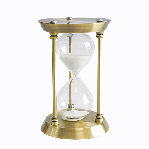 XBH-81110 Antique 15 min/30 min metal Sand Timer Hourglass