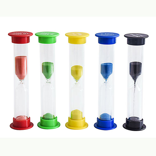 XBH-81229S Creative Mini Plastic Sand Timer 30Sec-10Min hourglass