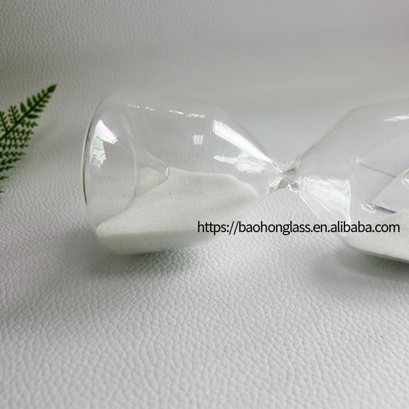 XBH-81060 带灯底座的10分钟玻璃沙漏 夜灯 摆件